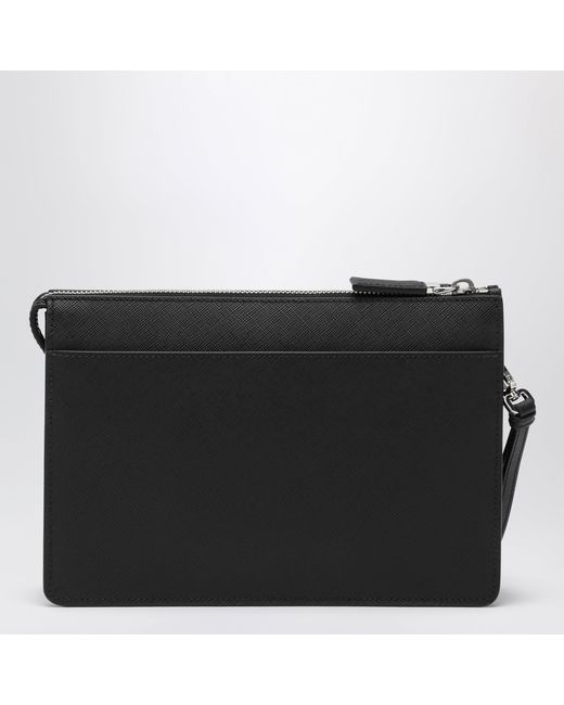Pouch Nera di Prada in Black da Uomo