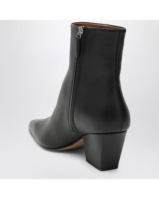 Stivaletto jane in pelle di Paris Texas in Black
