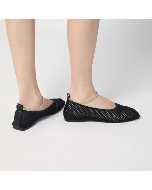 MARIA LUCA Black Net Ballerina Augusta