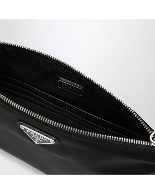 Pouch Nera di Prada in Black da Uomo