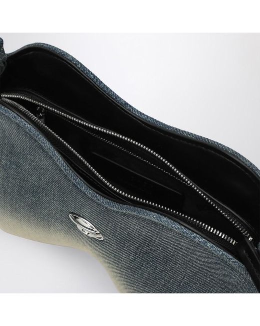 Double-D Cotton Handbag-Donna di DIESEL in Gray