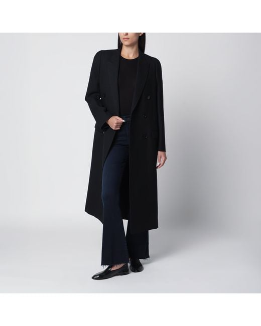 Mother Blue Dark The Weekender Fray Jeans