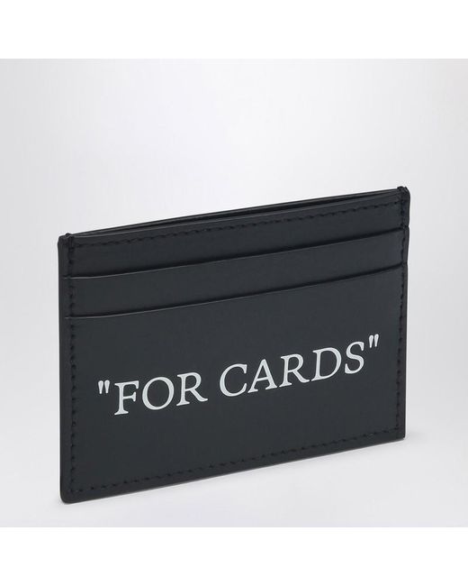 Off-White c/o Virgil Abloh Black For Cards Card Holder for men