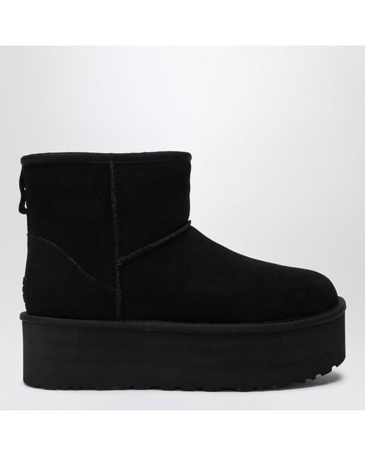 Ugg Black Classic Mini Platform Boots