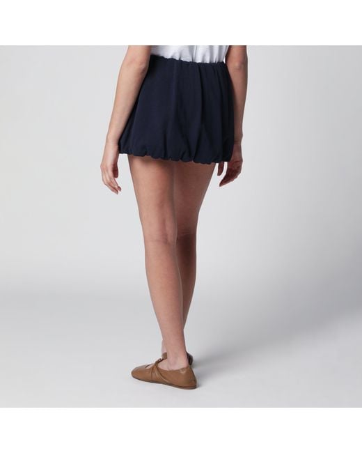 DUNST Blue Voluminous Mini Skirt