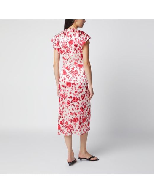 Isabel Marant Red Lyndsay Dress