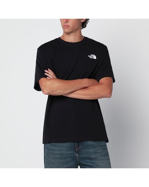 The North Face Black 60Th Anniversary Relaxed Cotton T-Shirt for men