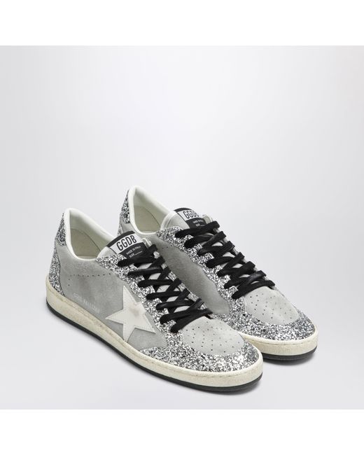 Golden Goose Deluxe Brand Gray Ball Star Sneakers