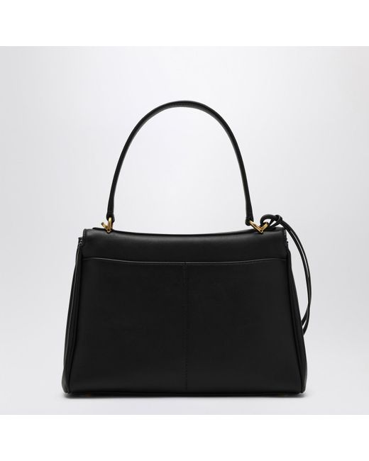 Balenciaga Black Smooth Calfskin Small Rodeo Bag