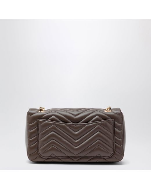 Gucci Metallic Medium Gg Marmont Shoulder Bag