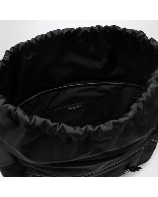 Maison Margiela Schwarze High-Tech-Schultertasche in Black für Herren
