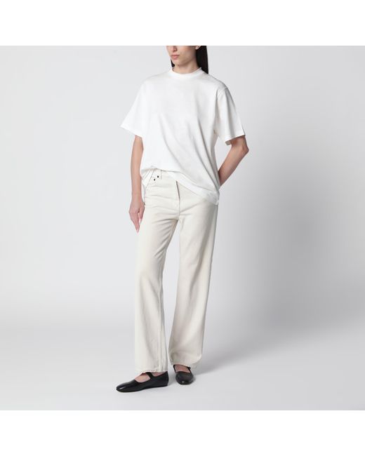 The Row White Fargo Jeans