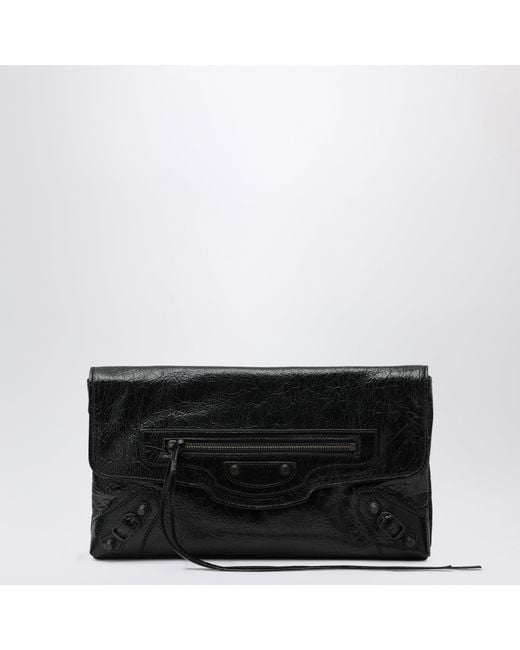 Balenciaga Black Clutch Le City