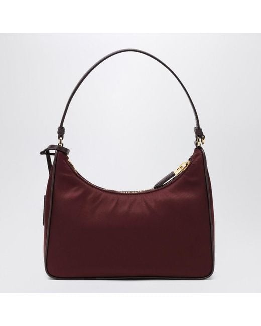 Borsa a mano re-edition 2005 di Prada in Purple