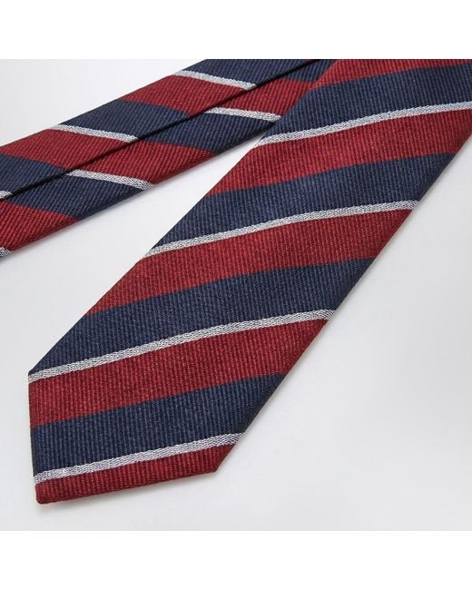 Frankie Shop Purple Lene Striped Tie
