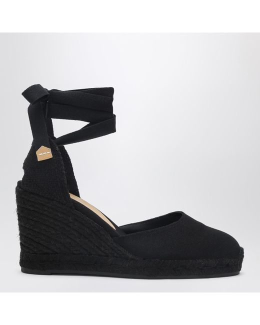 Castaner Black Carina C/8/001 Espadrilles