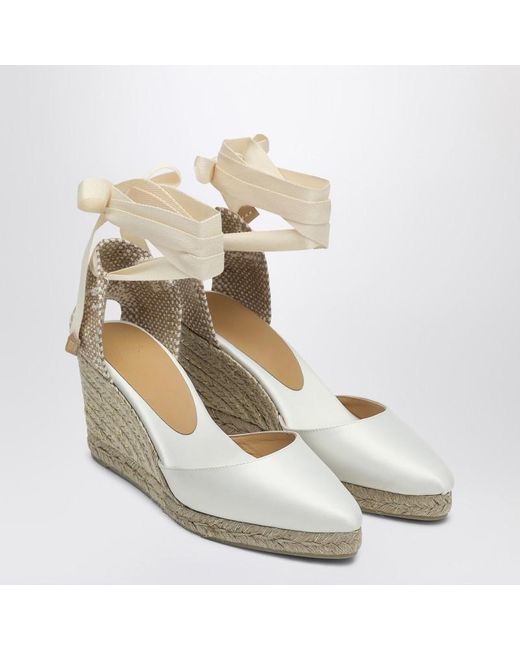 Castaner White Joyce Espadrilles