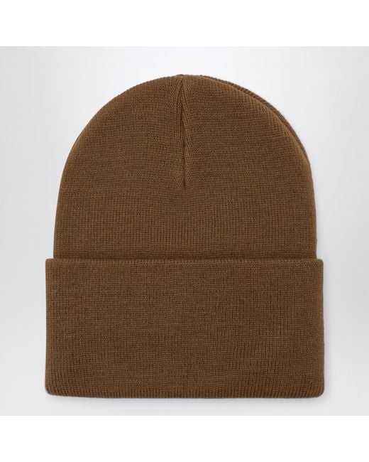 Carhartt Brown Hamilton Acrylic Watch Beanie for men