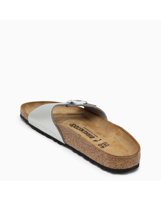 Birkenstock Madrid Birko Flor Sandals in Grey Lyst UK
