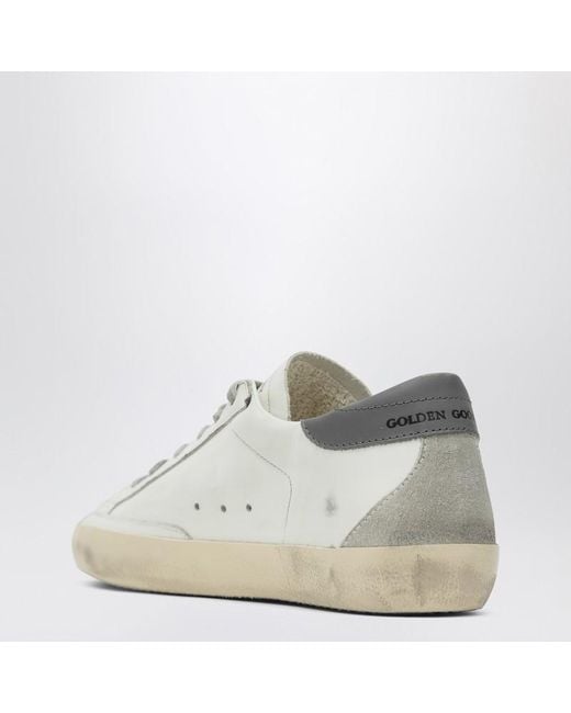 Basket Super-Star/Gris Golden Goose Deluxe Brand en coloris White