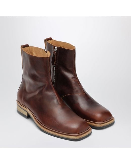 Our Legacy Brown Daimono Boots for men