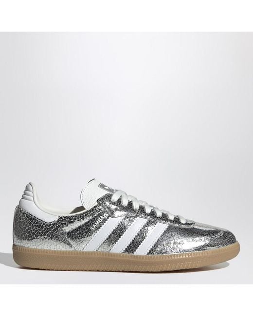Sneaker samba og silver metallic/white di Adidas Originals