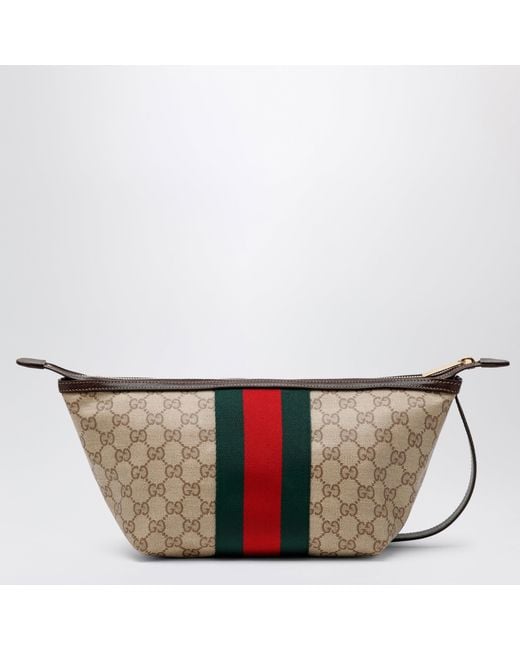 Gucci Natural gg Supreme Fabric Toiletries Bag for men