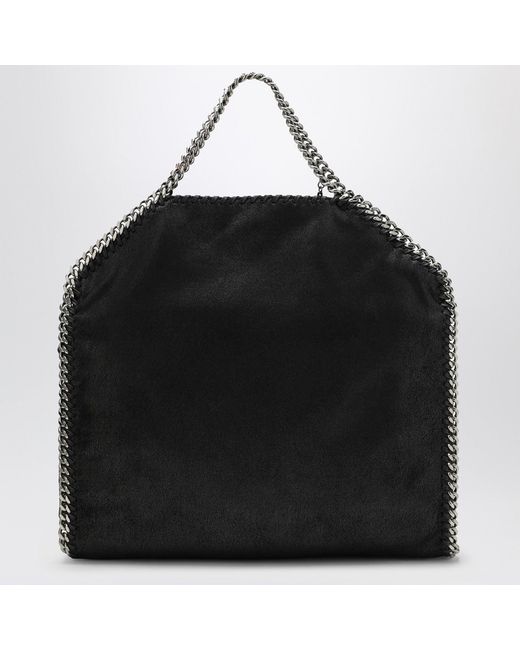 Stella McCartney Black Falabella Fold Over Bag