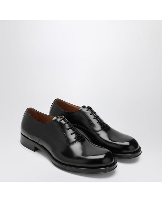 Dries Van Noten Black Lace-Up Shoes for men