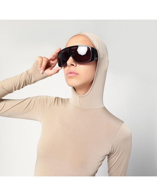 DARKPARK White Billie Hooded Top