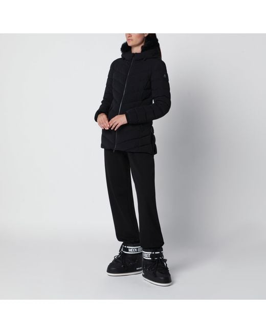 Moose Knuckles Black Roselawn Nylon Jacket