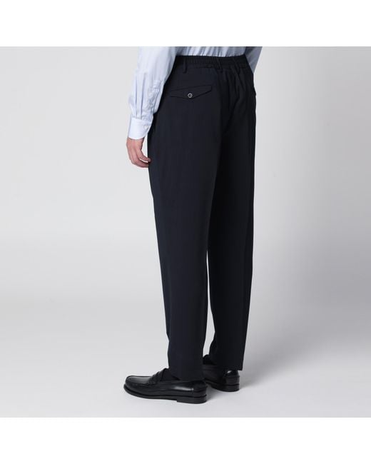 Santaniello Blue Trousers for men