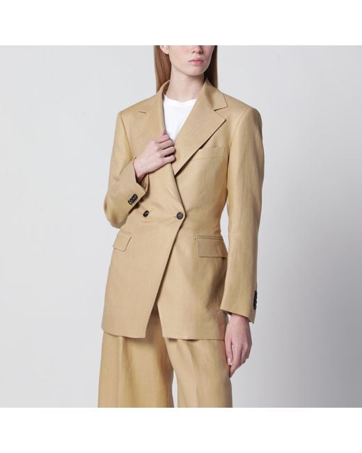 Tagliatore Natural Single-Breasted Blazer