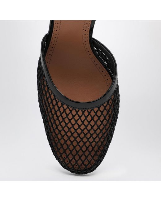Alaïa Black High Mesh Pumps