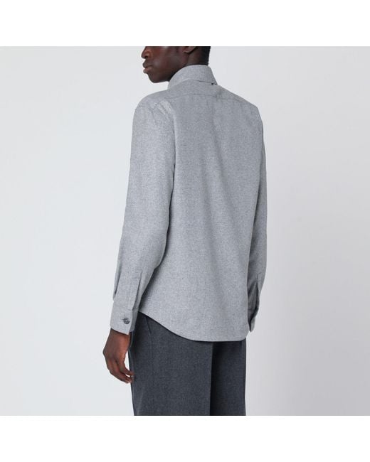Xacus Gray Overshirt Jacket for men