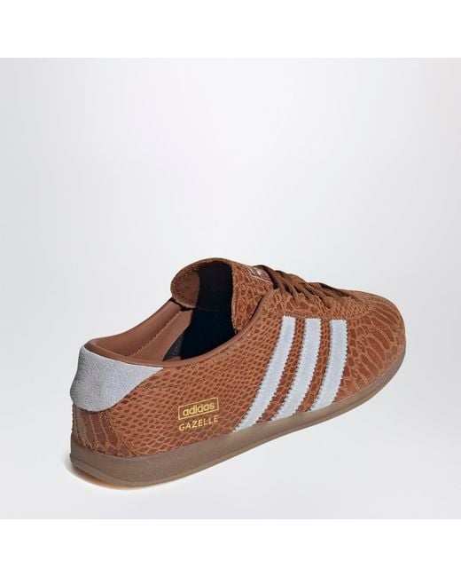 Adidas Originals Brown Sneakers Gazelle Lo Pro Dusky Bronze/Crystal Sky/Gum