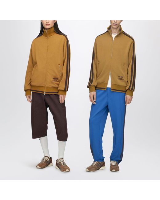 Adidas by Wales Bonner Brown Bronze Zip-Up Sweatshirt
