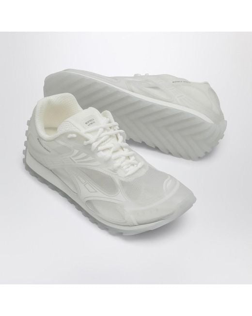 Sneaker orbit trasparente/bianca di Bottega Veneta in White da Uomo