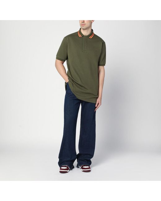 Gucci Green Moss Polo for men