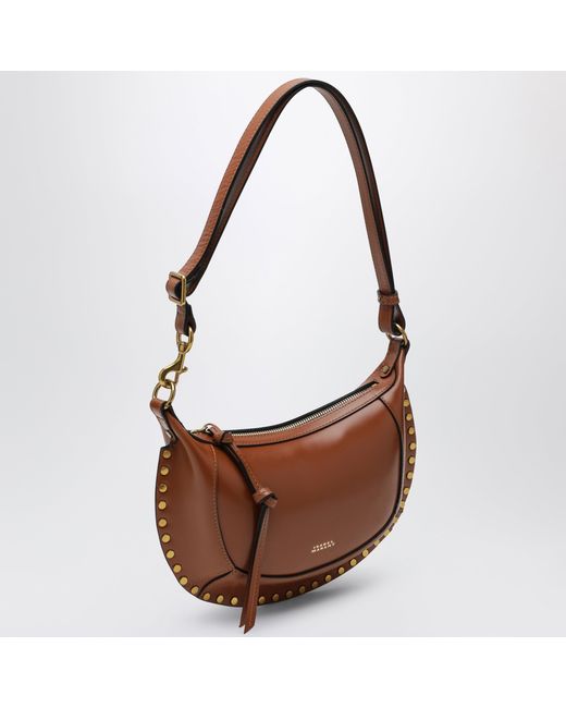 Isabel Marant Brown Oskan Moon Shoulder Bag
