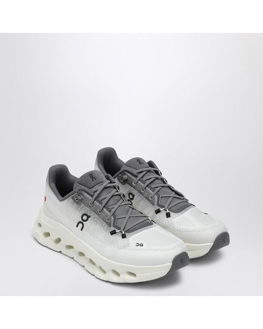 On Shoes Gray Cloudtilt Rock/Ivory Low Sneaker for men