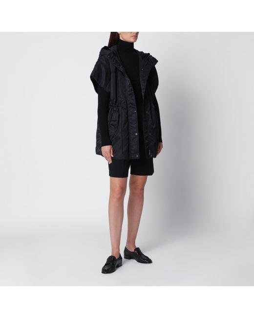 Weekend by Maxmara Black Sleeveless Jacket