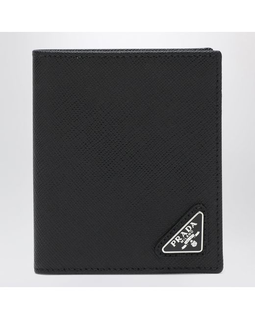 Portafoglio Nero di Prada in Black da Uomo