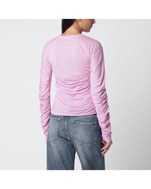 J.W. Anderson Purple Orchid Top
