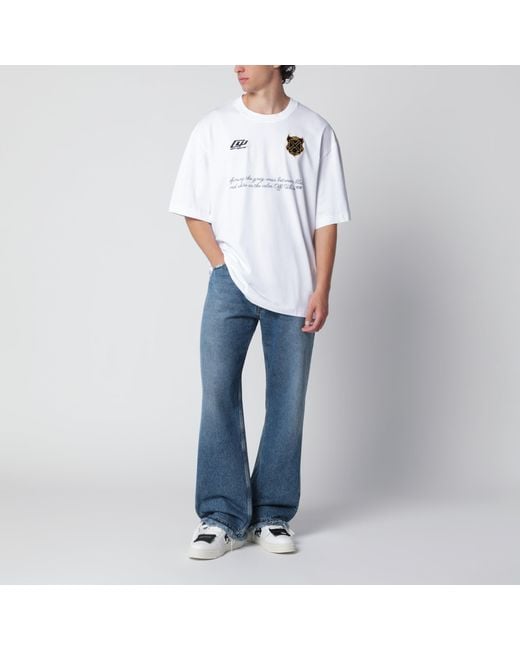Off-White c/o Virgil Abloh White T-Shirt With Logo Prints for men