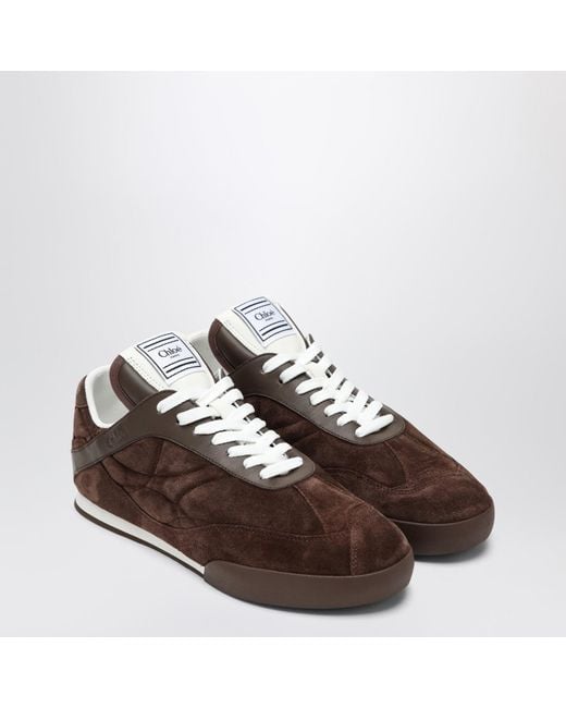 Chloé Brown Sports Shoes 'Kick'