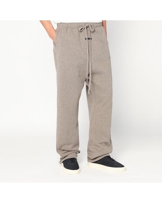 Pantaloni jogging in misto cotone di Fear Of God in Gray da Uomo