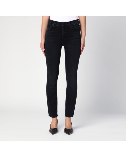 Mother Blue The Mid Rise Dazzler Ankle Jeans