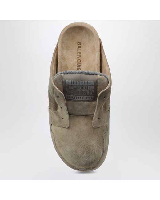 Balenciaga Brown Dumbo Sabot for men