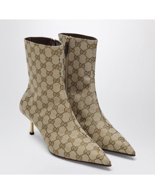 Gucci Natural Bombshell Ankle Boot